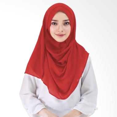 Milyarda Hijab Taqia Kerudung Jilbab Instant - Merah