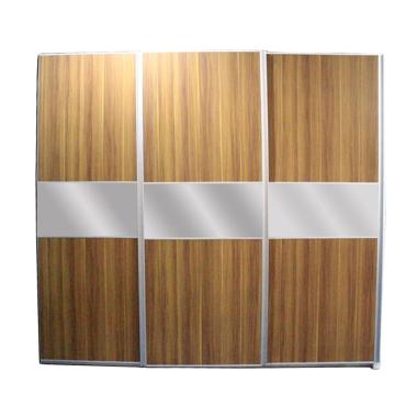 Farefa WDV 2522 Modera 3 Pintu Sliding Lemari Pakaian