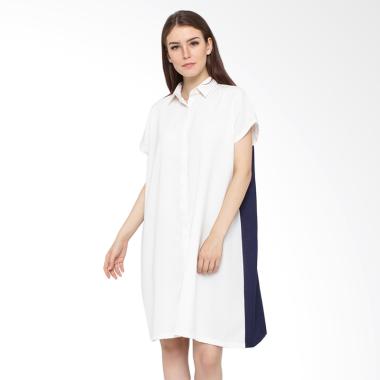 REE Two-tone Shirt Dress