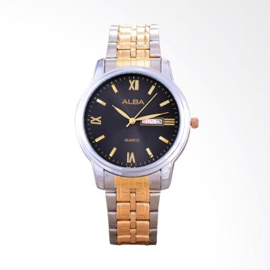 Alba Jam Tangan Pria - Kombinasi Black 8026