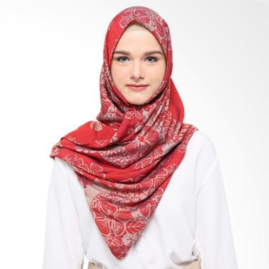 Fey Attire Kirei Pashmina Jilbab Wanita - Red