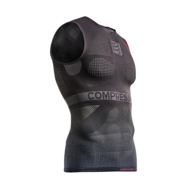 Compressport On-Off Base Layer Tank Top Olahraga Pria - Grey