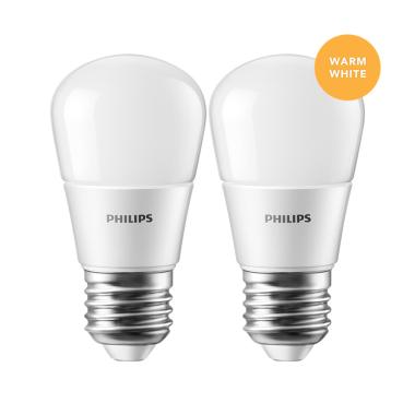 Philips Lampu LED Bulb 3.5 (25W) Warm White/Kuning - 2 Pcs