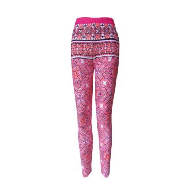 Rainy Collections Motif Batik Celana Legging Anak - Pink