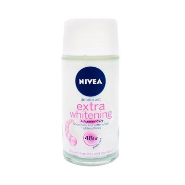 Promo Harga Nivea Deo Roll On Extra Whitening 50 ml - Blibli