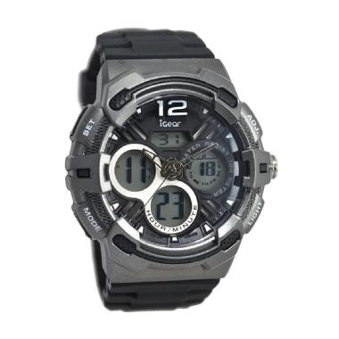 iGear i65-1948 Jam Tangan Pria - Hitam Abu