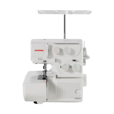 Janome 8002D Mesin Obras Portable White Black