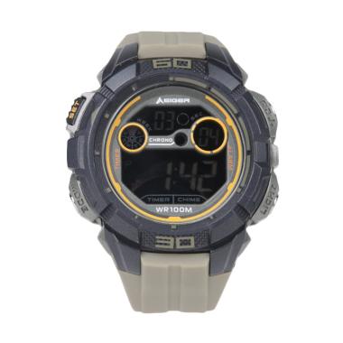 Eiger Jam Tangan Pria Ataca 4.0 Digital - Black Olive