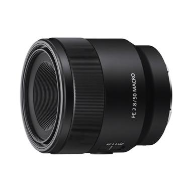 Sony FE 50mm F/2.8 Macro Lensa Kamera Black