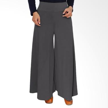 Rasya Celana Kulot Jersey - Abu