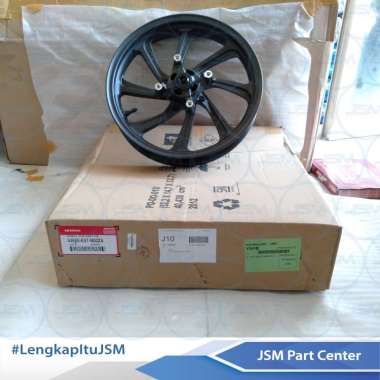 VELG RACING PCX150 2018 DEPAN VELG RACING PCX150 LED DEPAN NON ABS ORIGINAL AHM KODE PART: 44650-K97