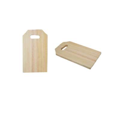 Talenan Kayu Talenan Alas Potong Sayuran (Besar) Coklat