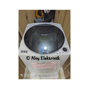 Mesin Cuci Sharp M809TGG 1 Tabung - 8Kg Top Load