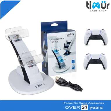 PS5 OIVO Dual Charging Dock Stand Station Stik Stick Controller PS5