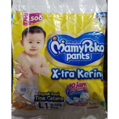 Mamy Poko size L standard rencengan (1 dus isi 120 pcs)
