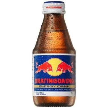 Kratingdaeng Botol Kaca 150ml [1 Krat(Pak) / 10 Pcs ]