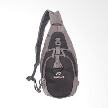 Navy Club Tas Selempang Travel Sling Bag - Hitam 5521