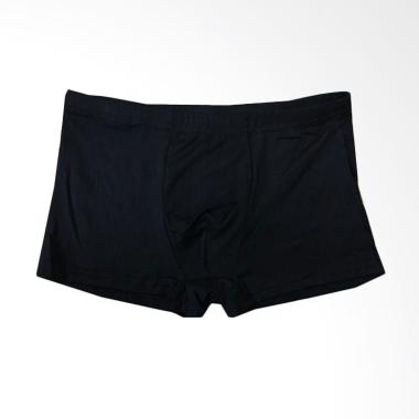 VM Boxer Underwear Polos - Hitam Semua Ukuran Black