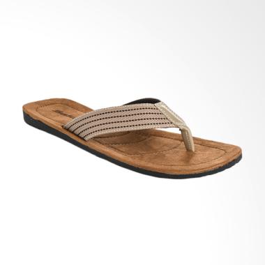 Bata Quado Sandal Pria - Beige [8713119]