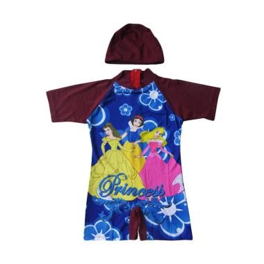 Rainy Collections Karakter Princess Baju Renang Bayi - Maroon