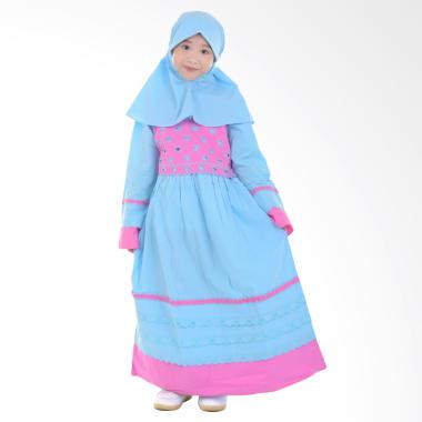 Jesca and Paul 210 Lovina Gamis Baju Muslim Anak - Blue