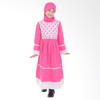 Jesca and Paul 210 Lovina Gamis Baju Muslim Anak - Magenta