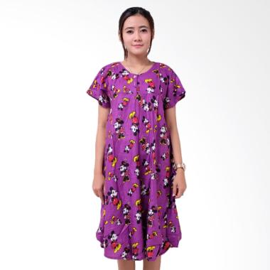Batik Distro D810 Midi Toon Daster - Ungu