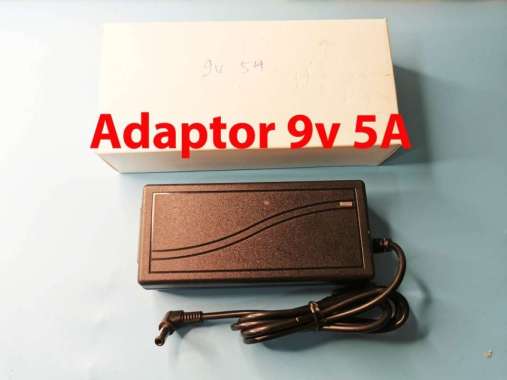 adaptor 9v 5a - power supplier adaptor 9volt 5 Ampere hitam