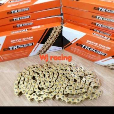 Rantai Tipis 415 TK racing ( 415HS-130L gold) Gold