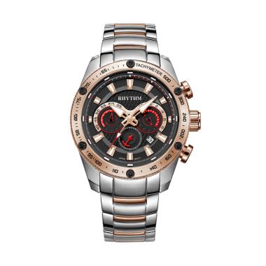 Rhythm Jam Tangan Pria [S1410S] Silver