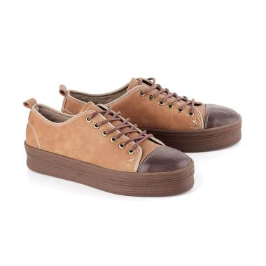Kuzatura KTE 552 Sepatu Sneakers Wanita - Coklat