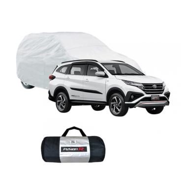 FUSION R Sarung Mobil Toyota All New Rush Putih WATERPROOF Tasla Korean Import [ Cover Mobil Toyota 
