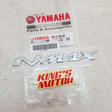 Emblem Logo Yamaha Nmax, N Max Asli Yamaha - Silver