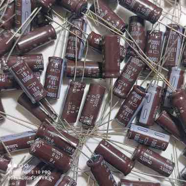 25 Pcs Elco 1000uF 16V Nippon Chemicon Elko