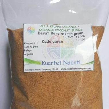 500gr Organic Coconut Sugar - Gula Kelapa Organik- Low GI