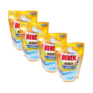 Jual Bebek Closet Lemon Pouch Cairan Pembersih 450 Ml 4 Pcs Murah September 2020 Blibli Com