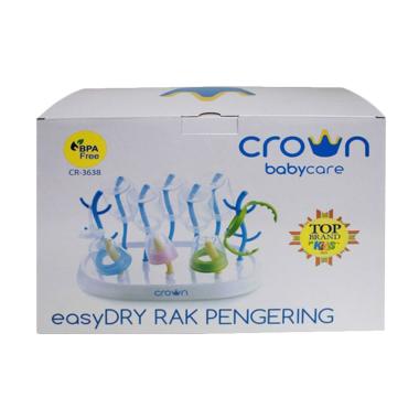 Crown Dryng Rack With Cover Rak Pengering