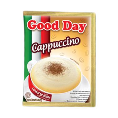 Promo Harga Good Day Cappuccino per 10 sachet 25 gr - Blibli