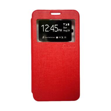 Galeno Flip Cover Casing for Lenovo A6000 - Merah