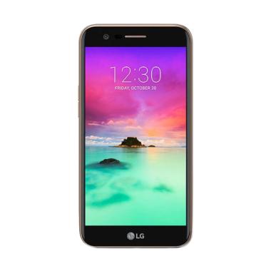 LG K10 2017 Smartphone - Black Gold ... esmi LG Indonesia 1 Tahun