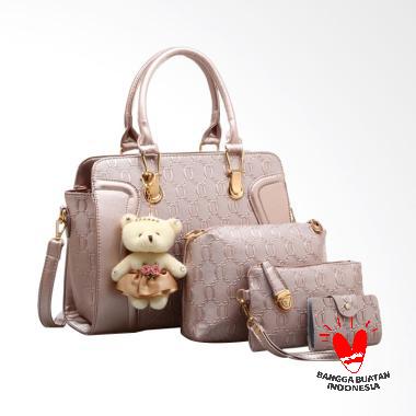 IMF Bg255 Tas Import Tas Wanita - Gold