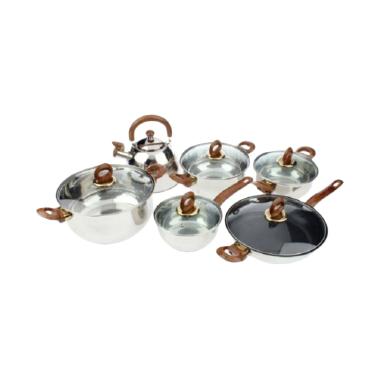 Vicenza Panci Set V812 - Silver