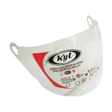 KYT DJ Maru Visor Kaca Helm - Clear