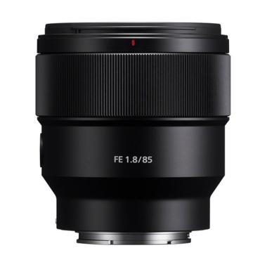 Sony Lensa FE 85mm F/1.8 Lensa Kamera Black
