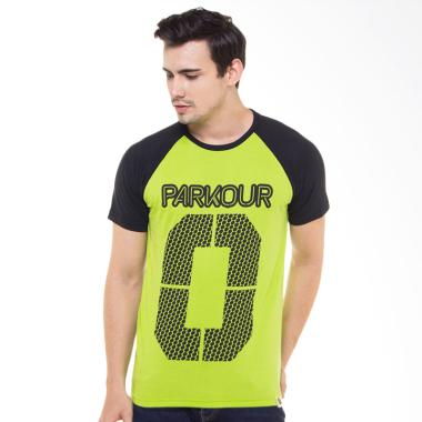 FREERIDE Parkour Lime Kaos Pria