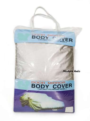 Body Cover - Sarung Mobil Mitsubishi Jetstar Minibus Jumbo Silver