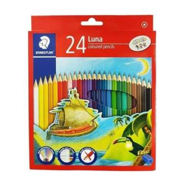 PENSIL WARNA LUNA COLOURED PENCILS MULTICOLOR