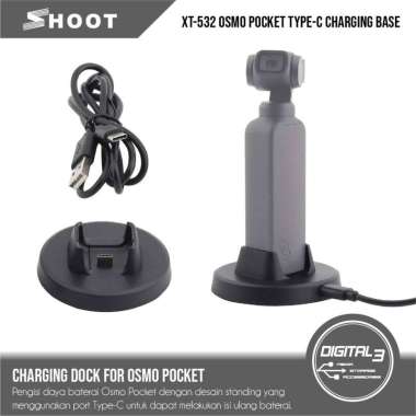 DJI Osmo Pocket Dock Charger Black