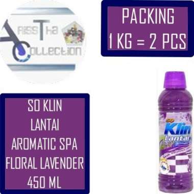 So Klin Pembersih Lantai Kemasan Botol 450 ML Lavender