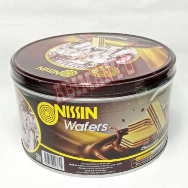 Wafer Coklat Nissin Kaleng 200 gr